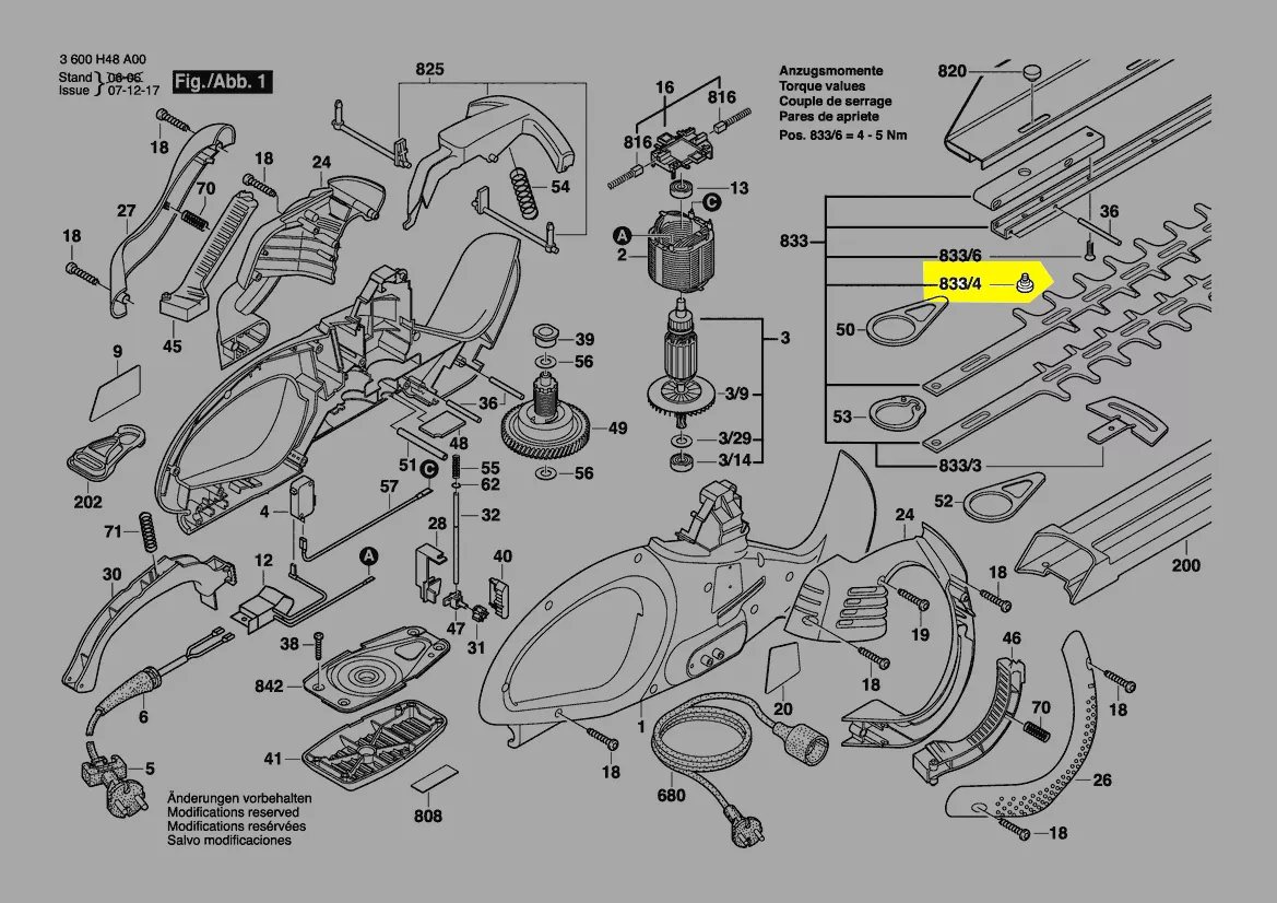 Vis autotaraudeuse réf. 2 603 413 040 BOSCH